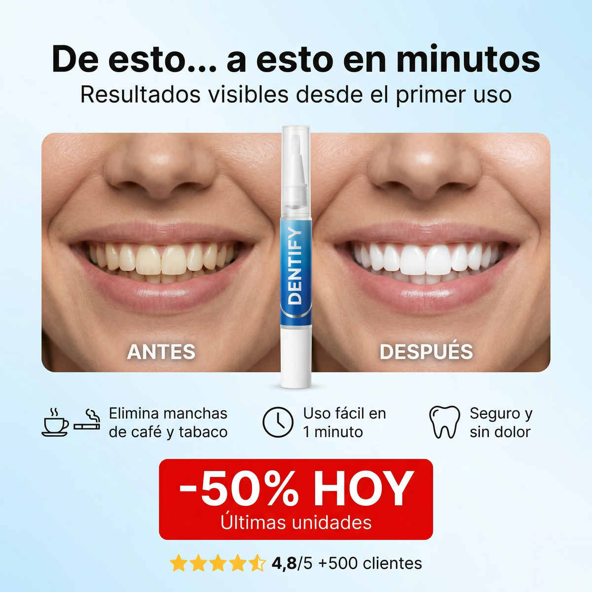 Dentify Pack Blanqueamiento Esencial