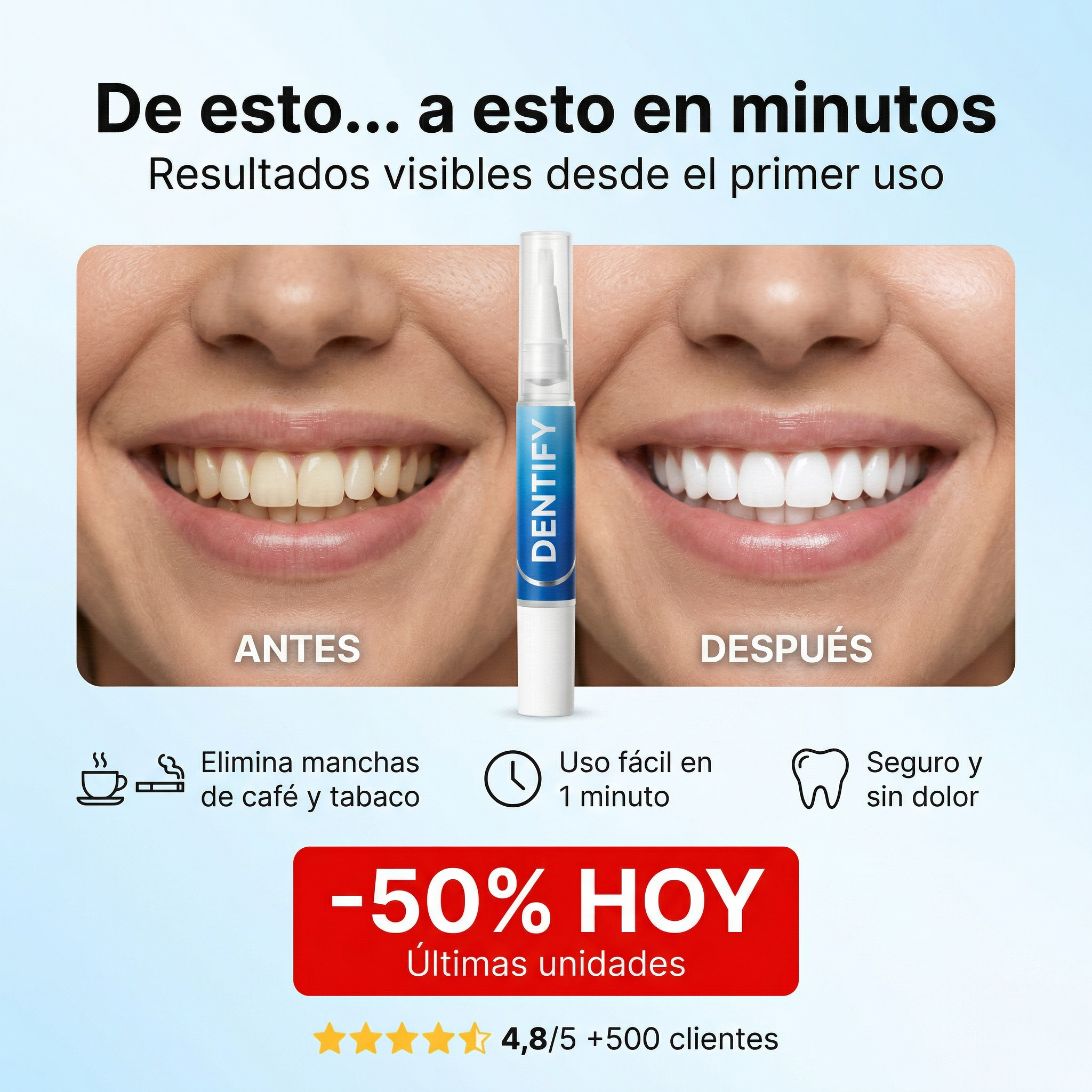 Dentify Pack Blanqueamiento Esencial